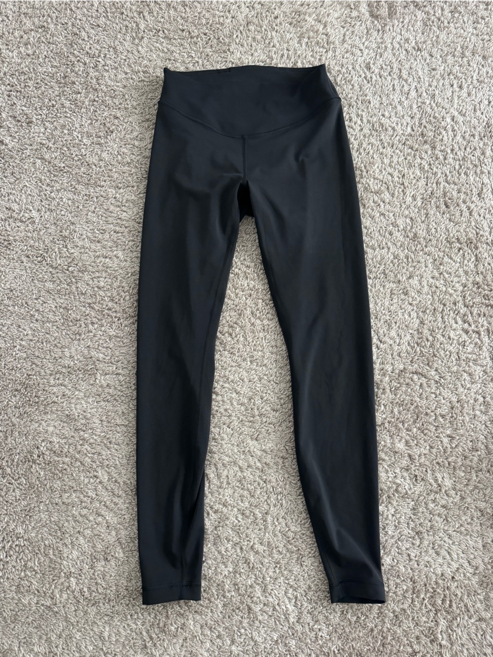 Lululemon Wunder Under SmoothCover High Rise Tight Leggings - 28” Black Size 8 - Picture 2 of 9
